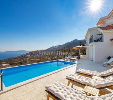 IČIĆI - OPATIJA, vila s bazenom i panoramskim pogledom na more - cover