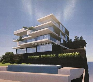 OPATIJA, zemljište s panoramskim pogledom na more, EKSKLUZIVNO SAMO KOD NAS - cover