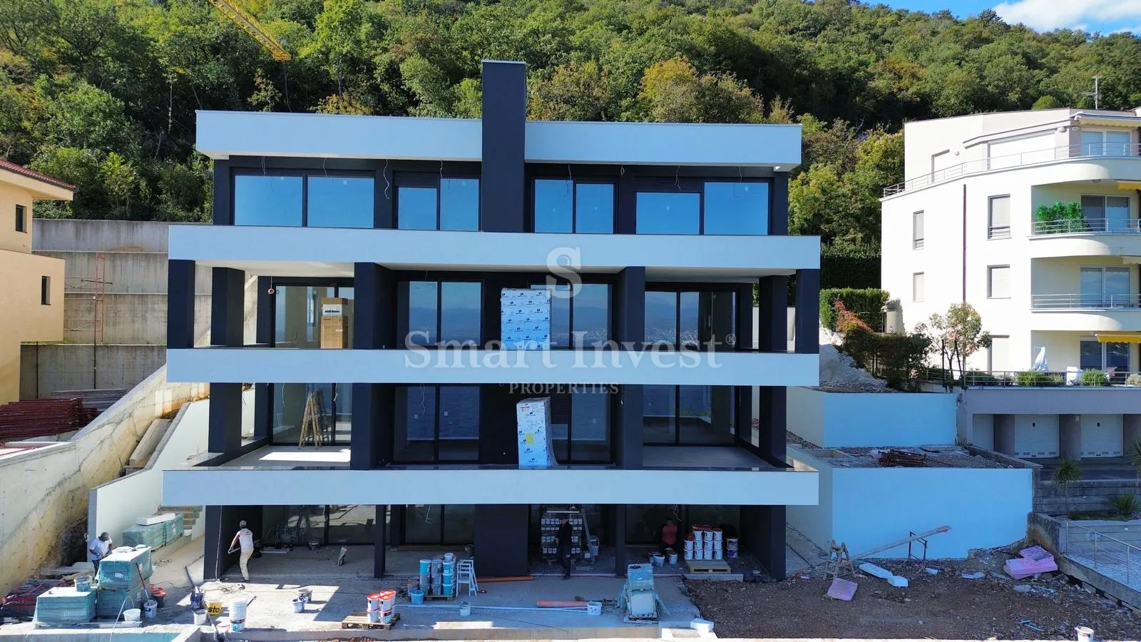 OPATIJA, stan 2S+DB s pogledom na more u luksuznoj novogradnji (A8) - cover