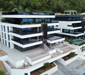 OPATIJA, luksuzna novogradnja 3S+DB, s otvorenim pogledom na more i garažom (S2) - cover