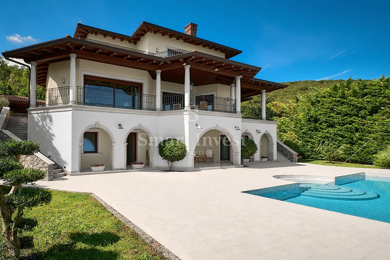 OPATIJSKA RIVIJERA, ekskluzivna vila s bazenom i panoramskim pogledom na more - cover