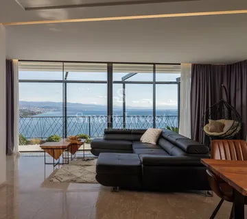 OPATIJA, luksuzan stan s terasom i pogledom na more - cover