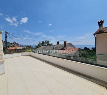 OPATIJA, stan u novogradnji s terasom i pogledom na more - cover