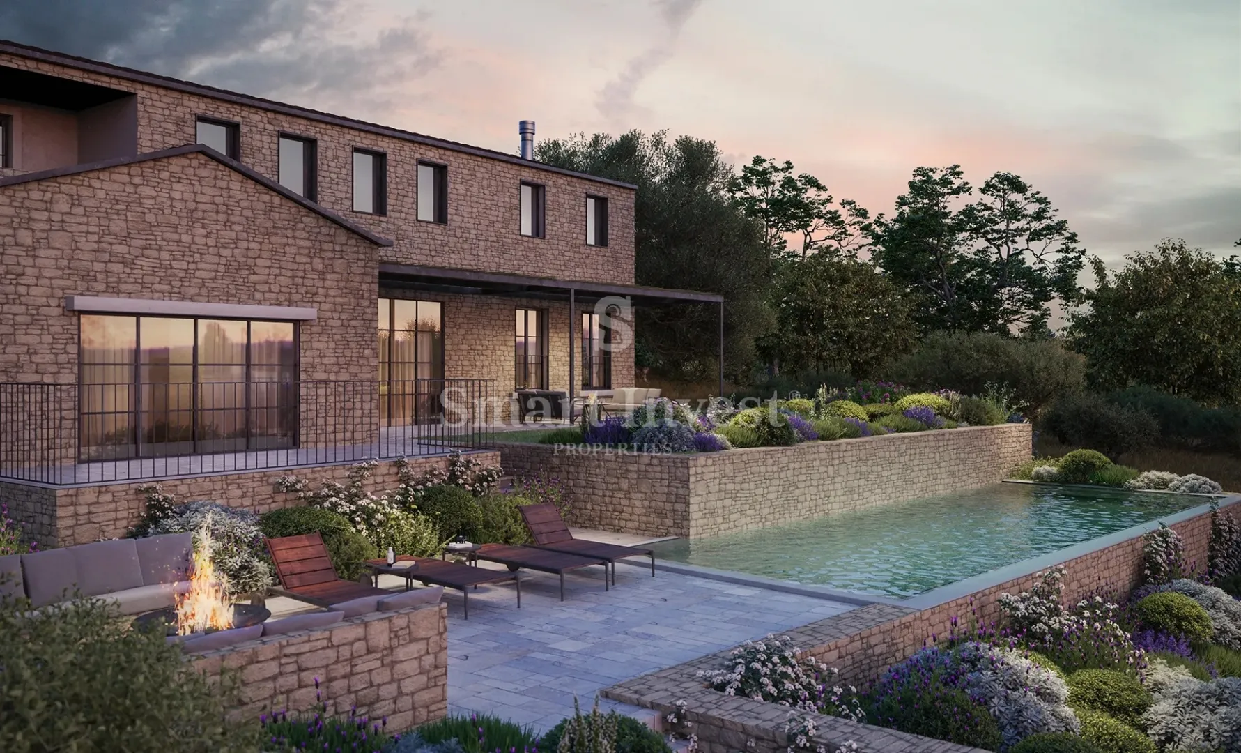 BRTONIGLA, moderno tradicionalna istarska vila s pogledom na more - cover