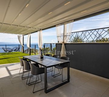 OPATIJA, luksuzan stan s terasom i pogledom na more - cover