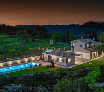 ISTRA, GROŽNJAN, EKSKLUZIVNA VILA - JEDINSTVENI SPOJ SUVREMENOG DIZAJNA I PRIRODE!J  - cover