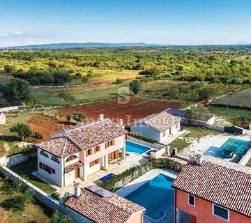 BARBAN, Prekrasna vila 4S+DB, s bazenom, u malom mirnom selu - cover