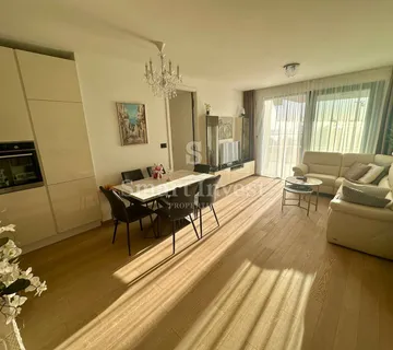 OPATIJA, stan 2S+DB s vrtom, u novogradnji s pogledom na more - cover