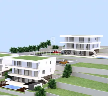 IČIĆI - POLJANE, zemljište s građevinskom dozvolom za vilu s bazenom (C) - cover