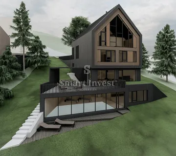 FUŽINE, građevinsko zemljište s predivnim pogledom na jezero - cover