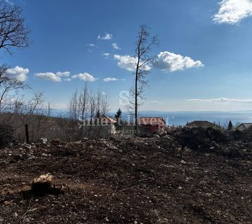 MATULJI - BLIŽA OKOLICA CENTRA - zemljište s pogledom na more! - cover
