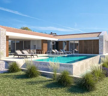 VIŠNJAN, moderne vile s pogledom na more - cover