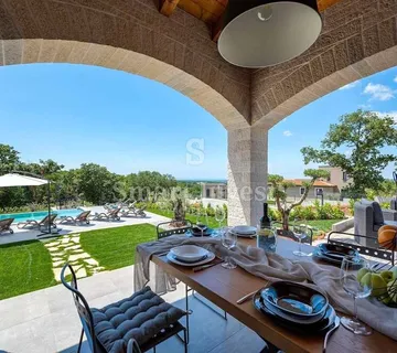 VIŽINADA, LUKSUZNA VILA S POGLEDOM NA MORE - cover