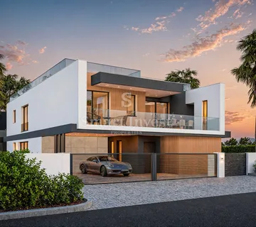 POMER, moderna vila s grijanim bazenom tik do mora i marine (A) - cover