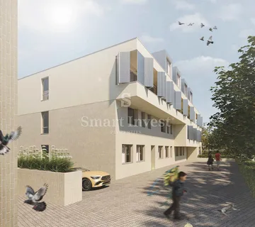 MAKSIMIR - KVATRIĆ, stan 2S+DB s vrtom, u vrhunskoj novogradnji (D1) - Zagreb