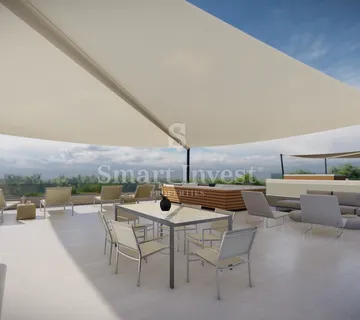 IKA, penthaus 3S+DB s pogledom na more u modernoj novogradnji blizu mora (B-S3) - Ika, Opatija