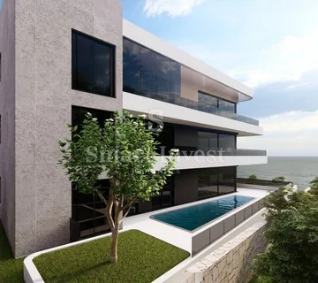 LOVRAN, luksuzan penthaus s bazenom i pogledom na more (S3-A) - cover