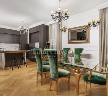 OPATIJA, raskošan penthouse u staroj vili s parkingom, za dugoročni najam - cover