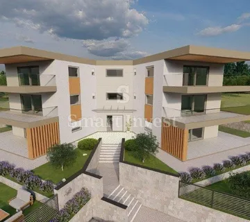 VIŠKOVO, prekrasan stan u novogradnji od 92 m2, s okućnicom i dva parkirna mjesta - Marčelji, Viškovo