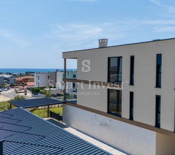 NOVIGRAD, moderan stan od 64.07 m2 s pogledom na more - cover