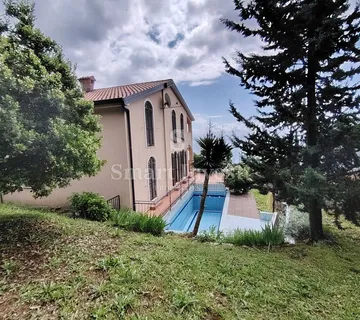 IČIĆI - POLJANE, odlična kuća s bazenom i panoramskim pogledom na more - Ičići, Opatija