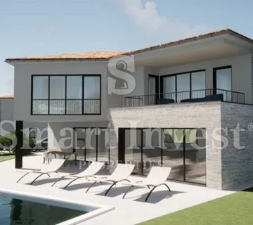 POREČ, MODERNA VILA S ISTARSKIM NAGLASKOM U IZGRADNJI - cover