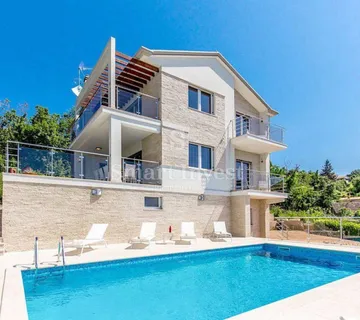 IČIĆI, moderna vila s bazenom i prekrasnim pogledom na more - Ičići, Opatija