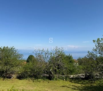 POLJANE, građevinsko zemljište od 755 m2 s pogledom na more - cover