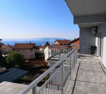 RIJEKA - ZAMET, komforan stan 4S+DB sa okućnicom i pogledom na more  - cover