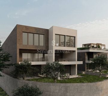 MATULJI - KUĆELI, zemljište s građevinskom dozvolom i pogledom na more - cover