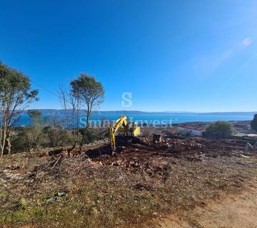 ISTRA, RABAC - LABIN, građ. zemljište 1084 m2 s pogledom na more! - cover