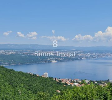 OPATIJA, građevinski teren 7553m2 s panoramskim pogledom na Opatiju - cover