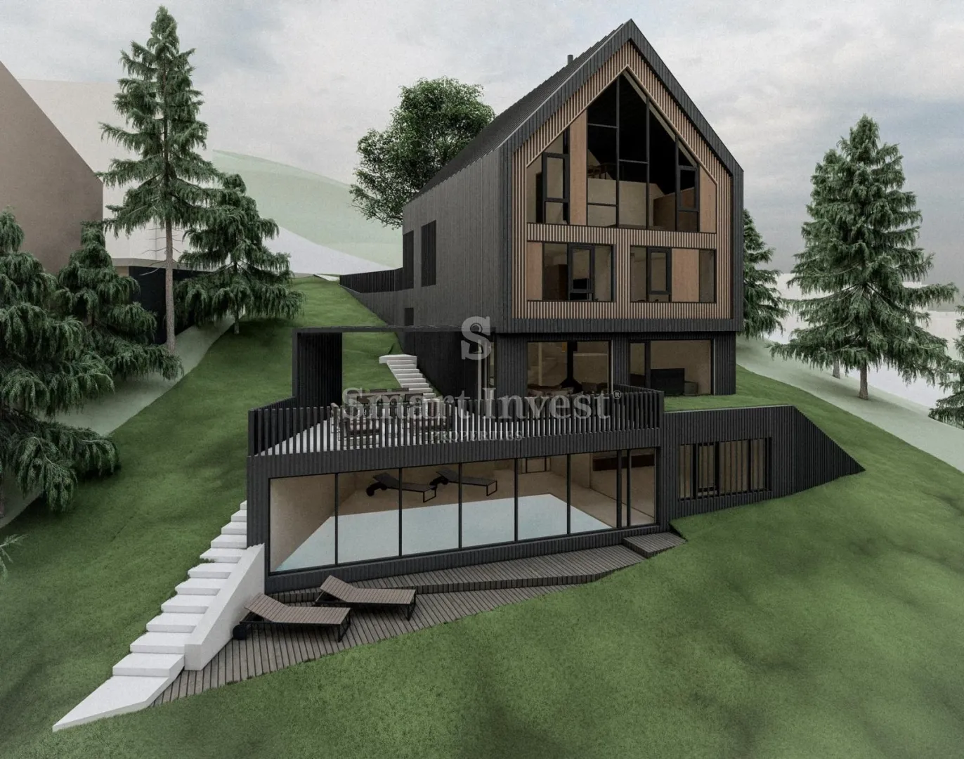 FUŽINE, građevinsko zemljište s predivnim pogledom na jezero - cover