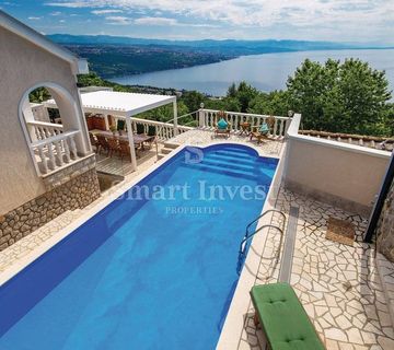 OPATIJA, prostrana kuća s zadivljujućim pogledom na cijeli Kvarner! - cover