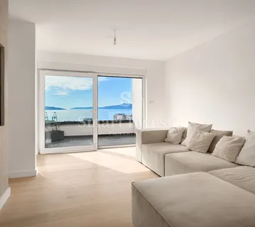 RIJEKA, stan u novogradnji 3S+DB s pogledom na more  - cover