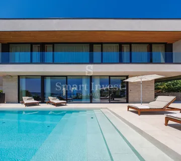 MOŠĆENIČKA DRAGA, luksuzna vila s panoramskim pogledom na more - cover