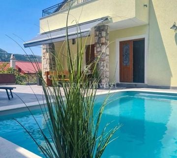 TRIBALJ - CRIKVENICA, kuća od 280 m2 s bazenom i jacuzzijem  - cover