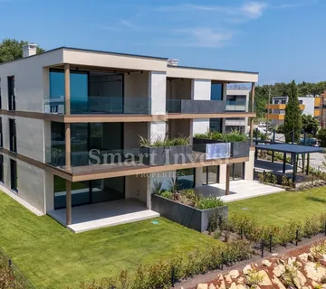 NOVIGRAD, moderan stan od 122.12 m2 s pogledom na more - cover