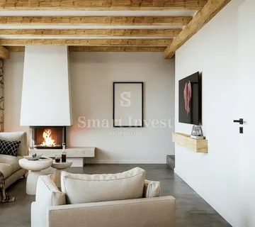 ISTRA, LABIN - OKOLICA, renovirana kamena kuća 90 m2 - cover