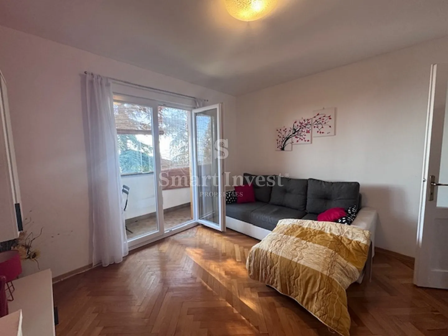 LOVRAN, stan 2S+DB s garažom i pogledom na more, blizina mora - cover