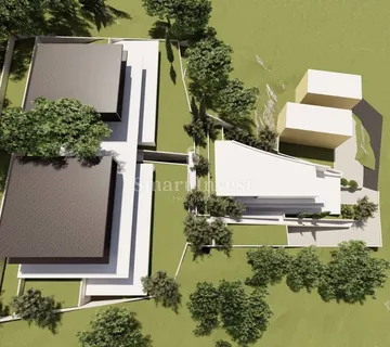 OPATIJA, zemljište za vilu s 3 stana s pogledom na more (C) - cover