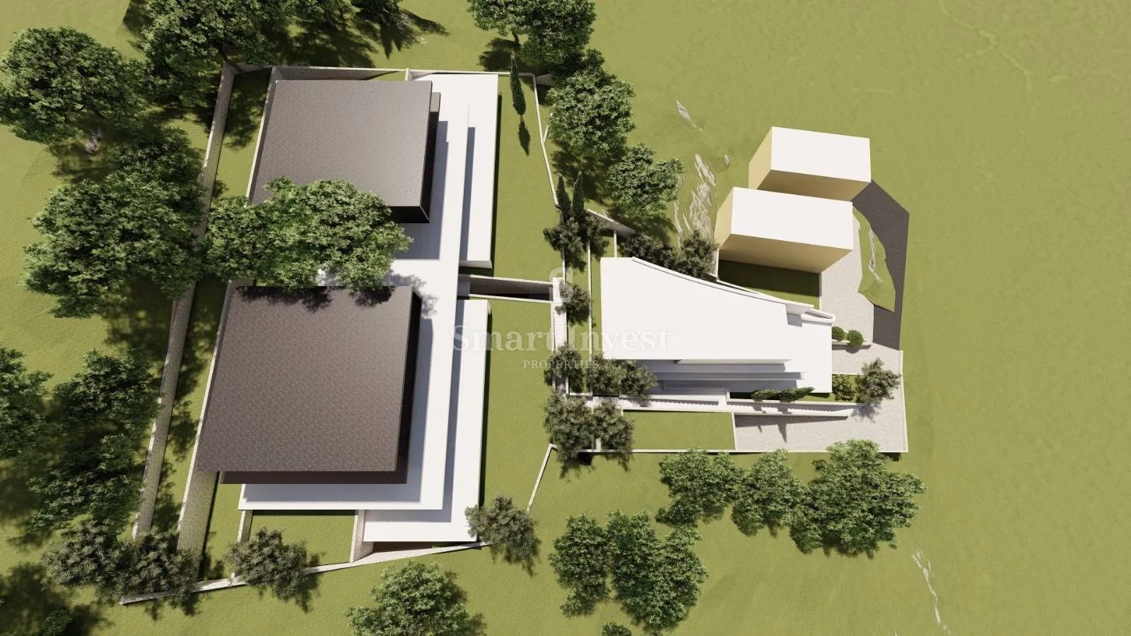 OPATIJA, zemljište za vilu s 3 stana s pogledom na more (C) - cover