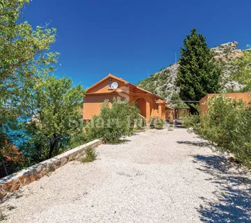 KARLOBAG - OKOLICA, kuća za odmor 1.red do mora! - cover