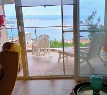 OPATIJA, stan 2S+DB s pogledom na more i bazenom - cover