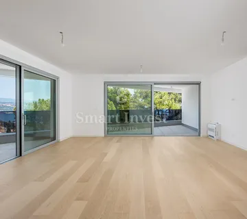 OPATIJA, stan 2S+DB s pogledom na more u novogradnji s bazenom (P3) - cover