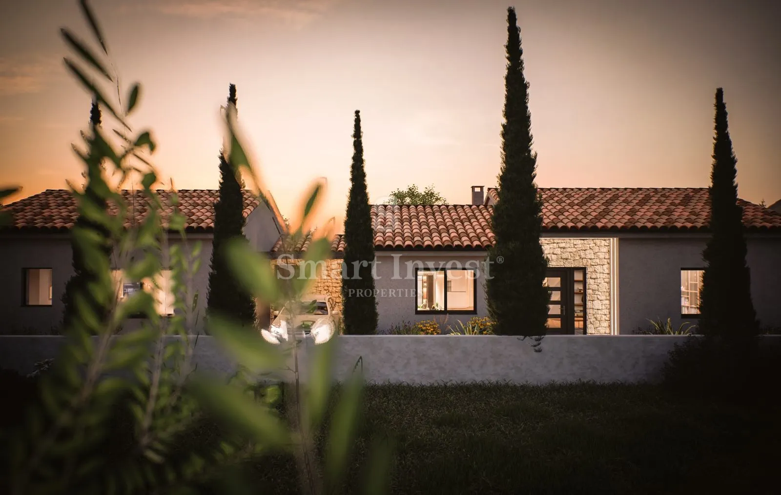 POREČ - KAŠTELIR, moderna kuća u nizu, u izgradnji - cover