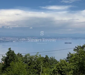 LOVRAN - TULIŠEVICA, zemljište od 1343 m2 s građevinskom dozvolom - cover