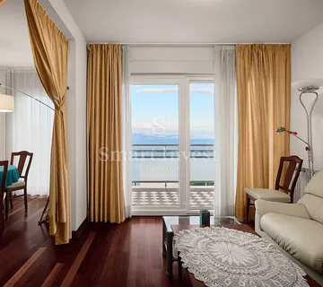 OPATIJA, stan 2S+DB s pogledom na more i garažom - cover