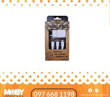 SMART PACK KUĆNI ADAPTER + 3u1 KABEL - cover