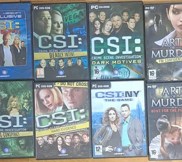 CD i DVD igre prodajem - cover